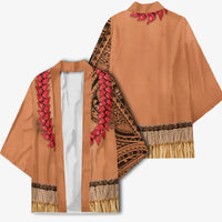 Samoa Tribal Tattoo Costume Kimono Ula Fala Necklace LT05 - Polynesian Pride