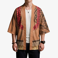 Samoa Tribal Tattoo Costume Kimono Ula Fala Necklace LT05 - Polynesian Pride