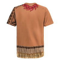 Samoa Tribal Tattoo Costume Rugby Jersey Ula Fala Necklace LT05 - Polynesian Pride