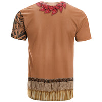 Samoa Tribal Tattoo Costume T Shirt Ula Fala Necklace LT05 - Polynesian Pride