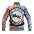 Samoa Black Saturday Baseball Jacket Polynesian Tribal Simple Style LT05 - Polynesian Pride