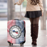 Samoa Black Saturday Luggage Cover Polynesian Tribal Simple Style LT05 - Polynesian Pride