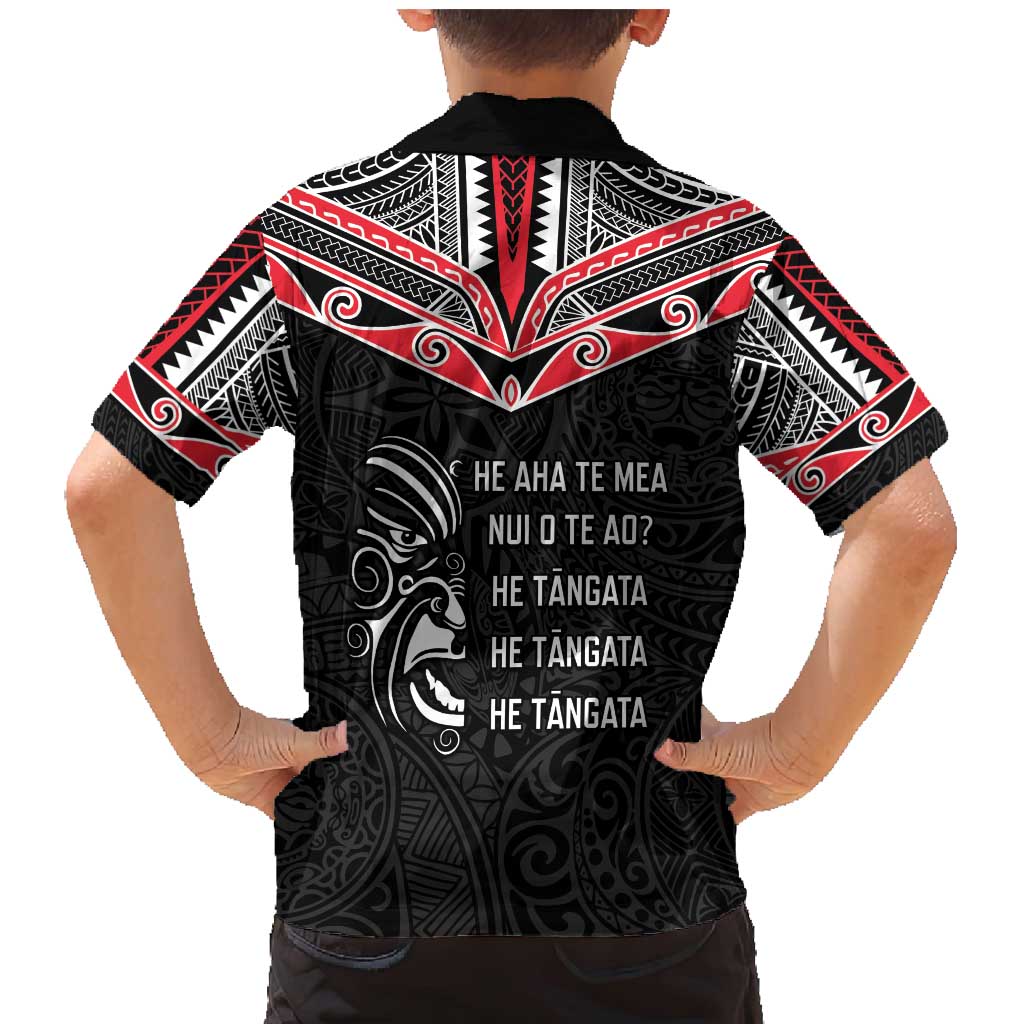 Aotearoa Toitu Te Tiriti Family Matching Mermaid Dress and Hawaiian Shirt New Zealand Honour The Treaty LT05 - Polynesian Pride