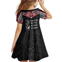 Aotearoa Toitu Te Tiriti Family Matching Off Shoulder Maxi Dress and Hawaiian Shirt New Zealand Honour The Treaty LT05 - Polynesian Pride