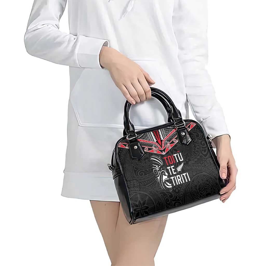 Aotearoa Toitu Te Tiriti Shoulder Handbag New Zealand Honour The Treaty