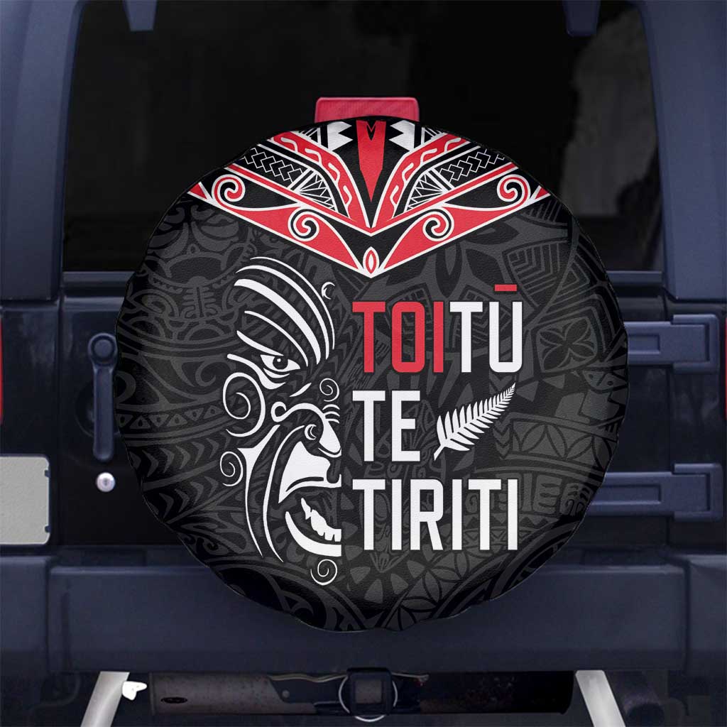 Aotearoa Toitu Te Tiriti Spare Tire Cover New Zealand Honour The Treaty LT05 - Polynesian Pride