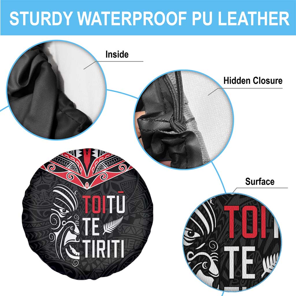 Aotearoa Toitu Te Tiriti Spare Tire Cover New Zealand Honour The Treaty LT05 - Polynesian Pride