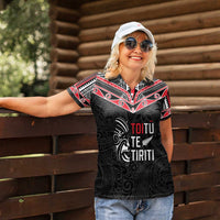 Aotearoa Toitu Te Tiriti Women Polo Shirt New Zealand Honour The Treaty LT05 - Polynesian Pride