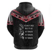 Aotearoa Toitu Te Tiriti Zip Hoodie New Zealand Honour The Treaty LT05 - Polynesian Pride