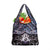 New Zealand Maori Grocery Bag Poutama Pikorua Purple Paua Shell