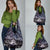 New Zealand Maori Grocery Bag Poutama Pikorua Purple Paua Shell