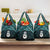 New Zealand Maori Grocery Bag Poutama Manaia Turquoise Paua Shell