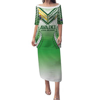Custom Cook Islands Avaiki Rugby Family Matching Puletasi and Hawaiian Shirt Go Champions - Polynesian Pride