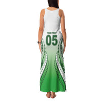 Custom Cook Islands Avaiki Rugby Family Matching Tank Maxi Dress and Hawaiian Shirt Go Champions LT05 - Polynesian Pride