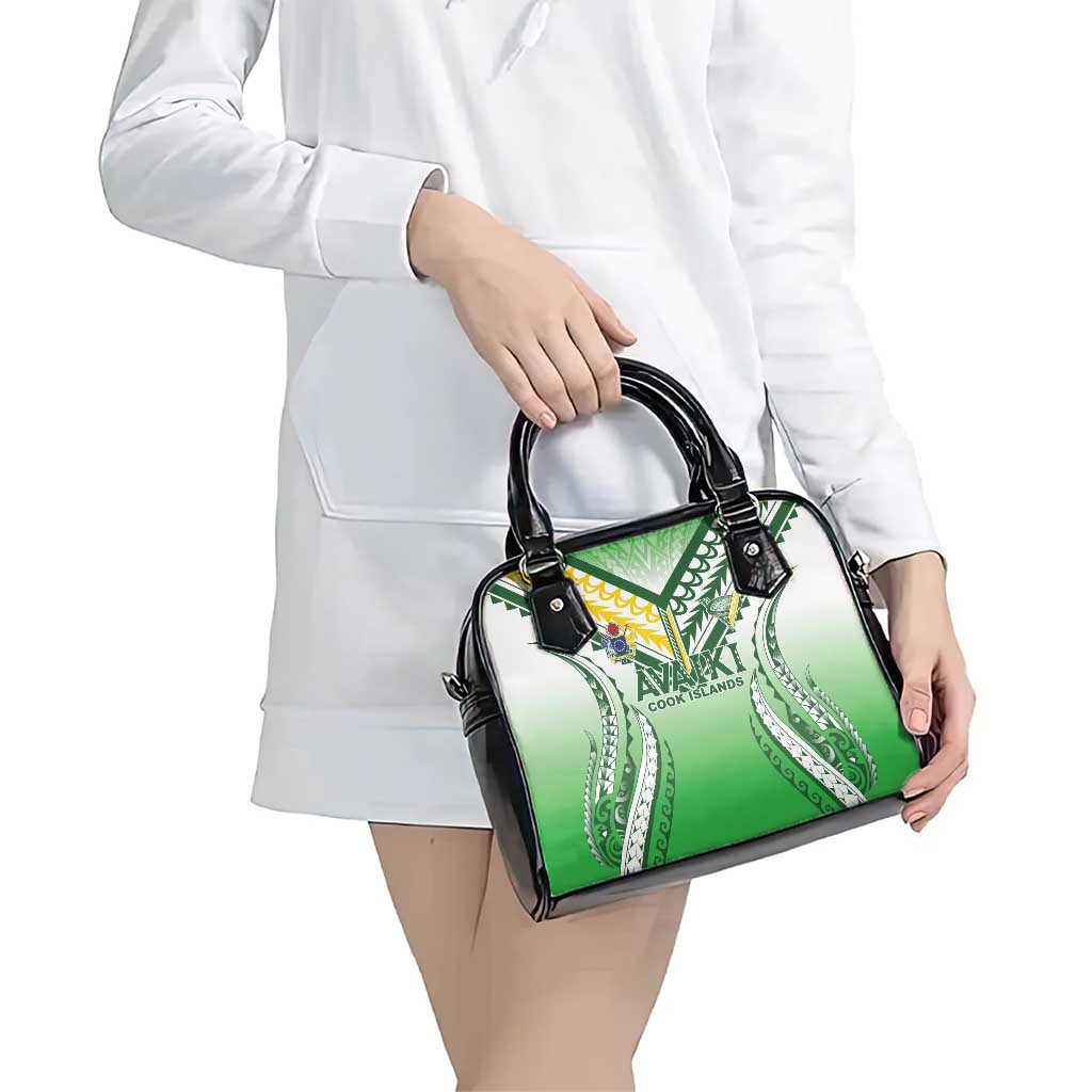 Cook Islands Avaiki Rugby Shoulder Handbag Go Champions - Polynesian Pride