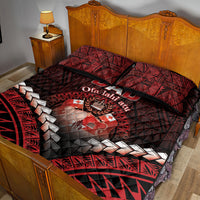 Tonga Happy Father's Day Quilt Bed Set Ofa Lahi Atu Dad Polynesian Tribal LT05 - Polynesian Pride