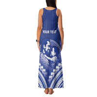 Personalised Samoa Happy Father's Day Family Matching Tank Maxi Dress and Hawaiian Shirt Ou Te Alofa Ia Te Oe Tama Dad Polynesian Tribal LT05 - Polynesian Pride