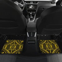 Vanuatu Happy Father's Day Car Mats Mi Lavem Yu Papa Polynesian Tribal