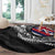 Hawaii Flag Day Round Carpet Hawaiian Maile Lei