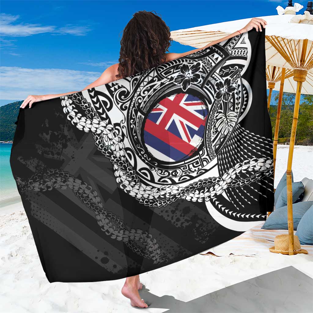 Hawaii Flag Day Sarong Hawaiian Maile Lei