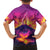 Hawaii Kilauea Volcano Family Matching Off The Shoulder Long Sleeve Dress and Hawaiian Shirt There Is Pele Goddess Of The Volcano - Polynesian Pride