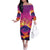 Hawaii Kilauea Volcano Family Matching Off The Shoulder Long Sleeve Dress and Hawaiian Shirt There Is Pele Goddess Of The Volcano - Polynesian Pride