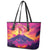 Hawaii Kilauea Volcano Leather Tote Bag There Is Pele Goddess Of The Volcano - Polynesian Pride