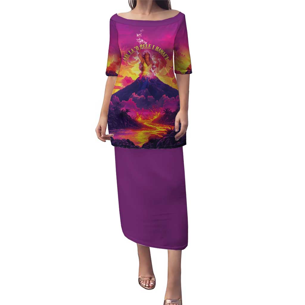 Hawaii Kilauea Volcano Puletasi There Is Pele Goddess Of The Volcano - Polynesian Pride
