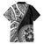 Hibiscus With Black Austronesian Tattoo Pattern Hawaiian Shirt - Polynesian Pride
