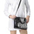 Hibiscus With Black Austronesian Tattoo Pattern Shoulder Handbag - Polynesian Pride