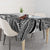 Hibiscus With White Austronesian Tattoo Pattern Tablecloth - Polynesian Pride