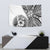 Hibiscus With White Austronesian Tattoo Pattern Tapestry - Polynesian Pride