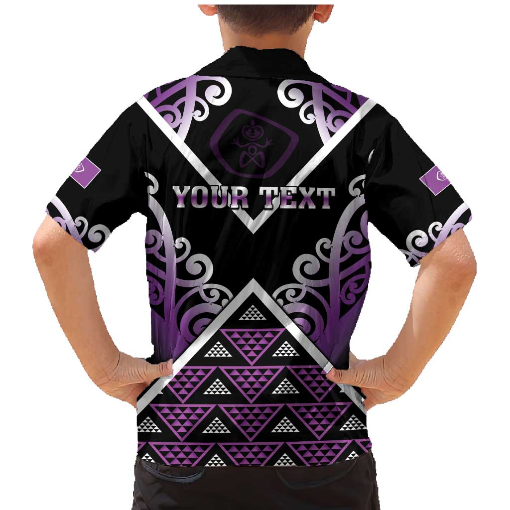 Personalised Aotearoa Moriori Family Matching Mermaid Dress and Hawaiian Shirt Maori Pattern New Zealand LT05 - Polynesian Pride