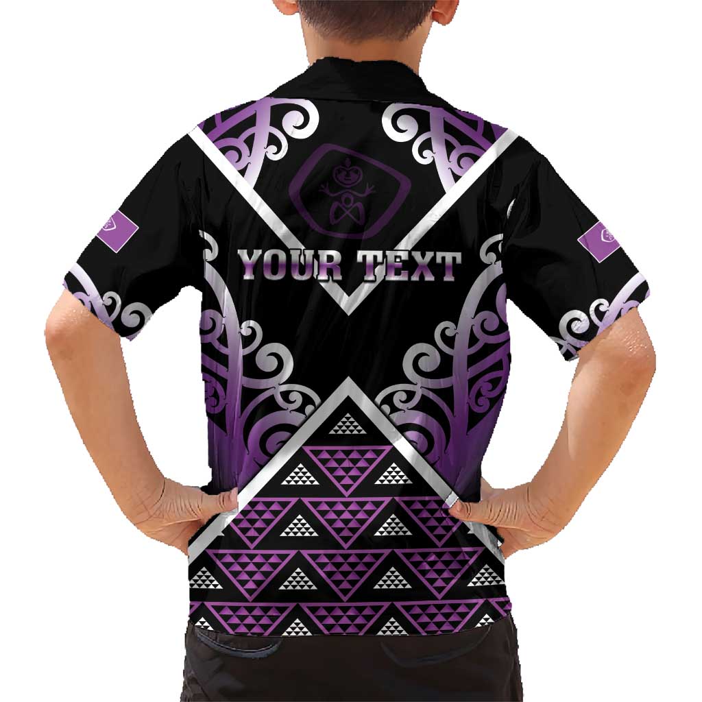 Personalised Aotearoa Moriori Family Matching Short Sleeve Bodycon Dress and Hawaiian Shirt Maori Pattern New Zealand LT05 - Polynesian Pride