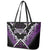 Aotearoa Moriori Leather Tote Bag Maori Pattern New Zealand - Polynesian Pride