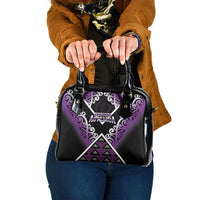 Aotearoa Moriori Shoulder Handbag Maori Pattern New Zealand - Polynesian Pride