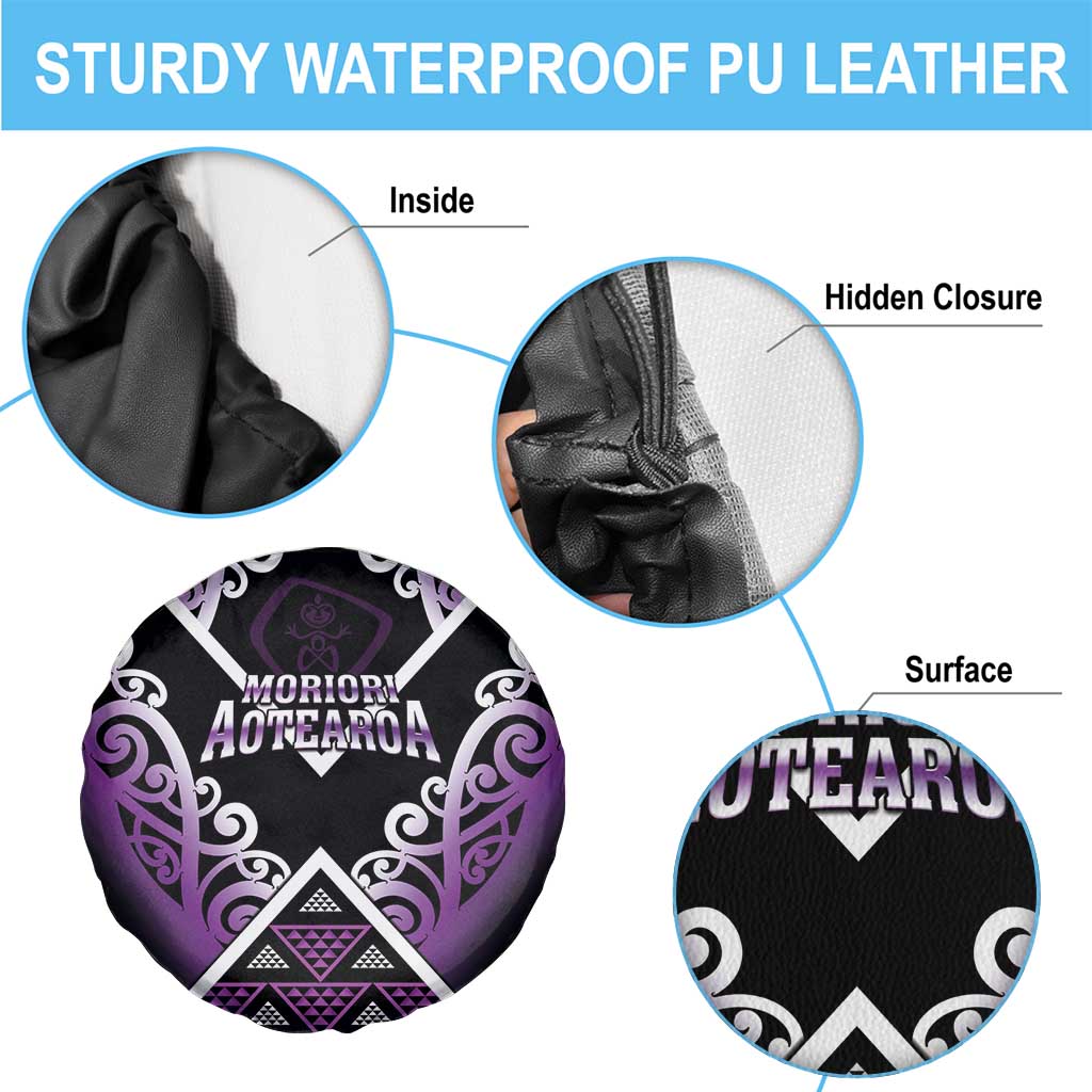 Aotearoa Moriori Spare Tire Cover Maori Pattern New Zealand LT05 - Polynesian Pride