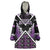 Personalised Aotearoa Moriori Wearable Blanket Hoodie Maori Pattern New Zealand - Polynesian Pride