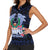 Happy Pohnpei Liberation Day Women Sleeveless Polo Shirt Polynesian Shark Turtle Motif