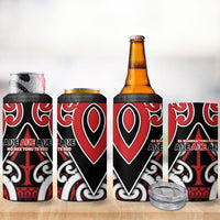 New Zealand Maori Language Week 4 in 1 Can Cooler Tumbler Mo Ake Tonu Te Reo