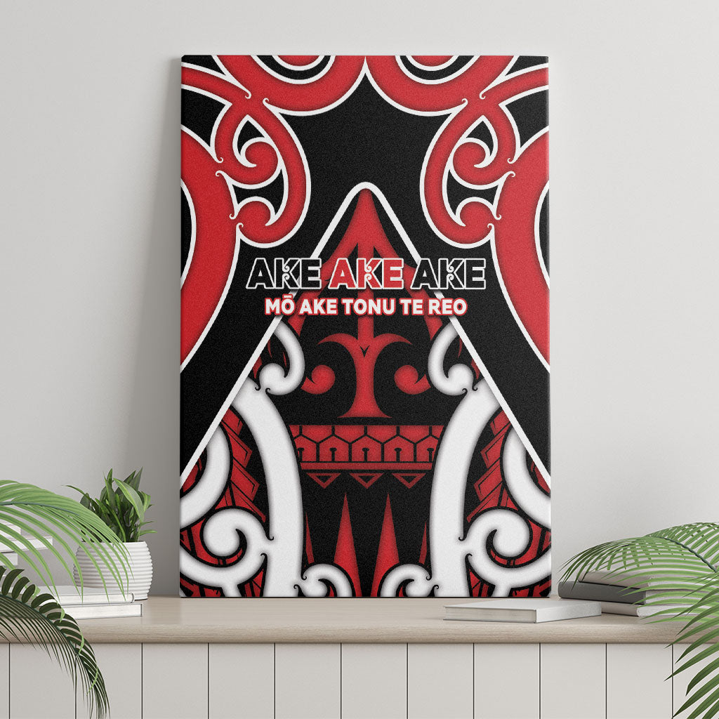 New Zealand Maori Language Week Canvas Wall Art Mo Ake Tonu Te Reo
