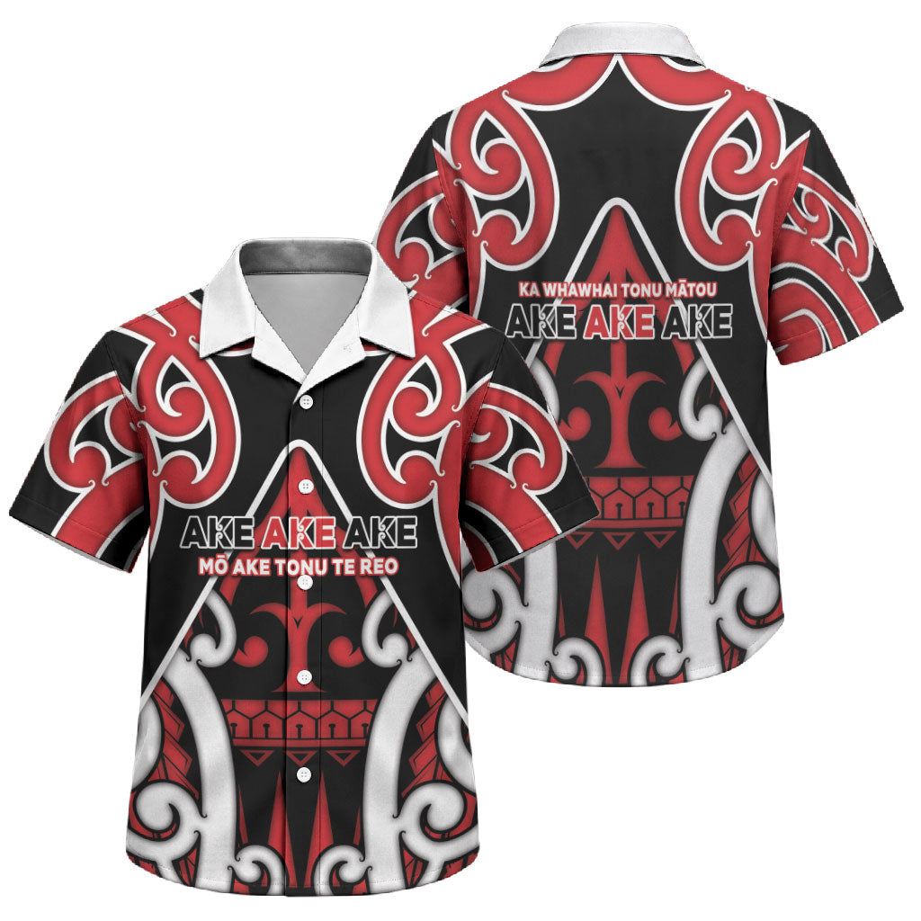 New Zealand Maori Language Week Family Matching Long Sleeve Bodycon Dress and Hawaiian Shirt Mo Ake Tonu Te Reo