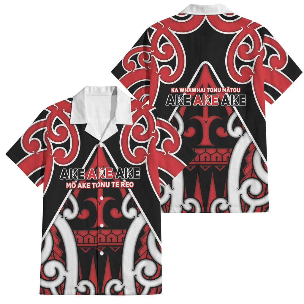 New Zealand Maori Language Week Family Matching Summer Maxi Dress and Hawaiian Shirt Mo Ake Tonu Te Reo