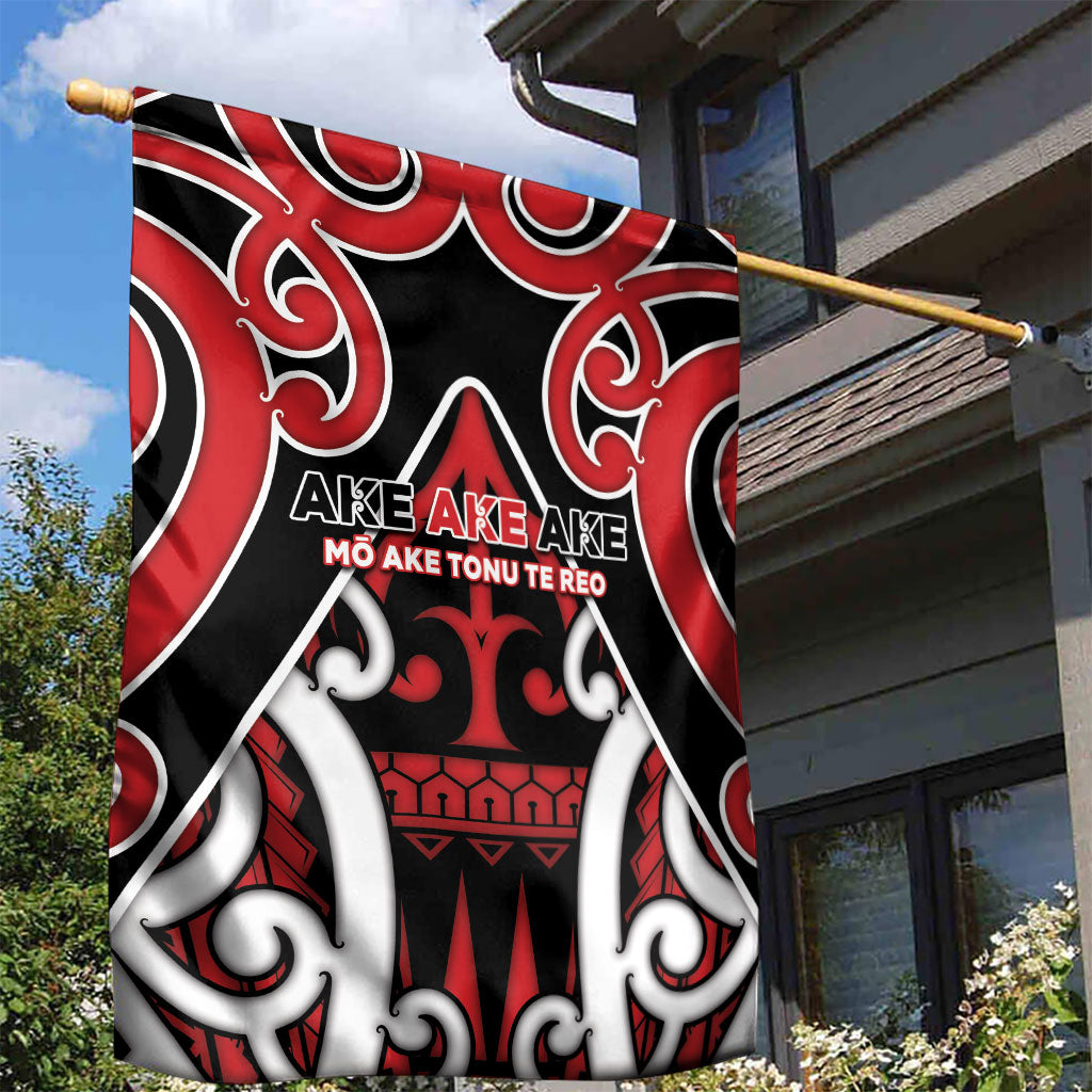New Zealand Maori Language Week Garden Flag Mo Ake Tonu Te Reo