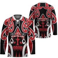 New Zealand Maori Language Week Hockey Jersey Mo Ake Tonu Te Reo
