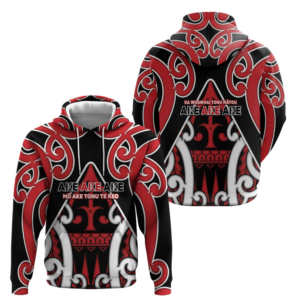 New Zealand Maori Language Week Hoodie Mo Ake Tonu Te Reo