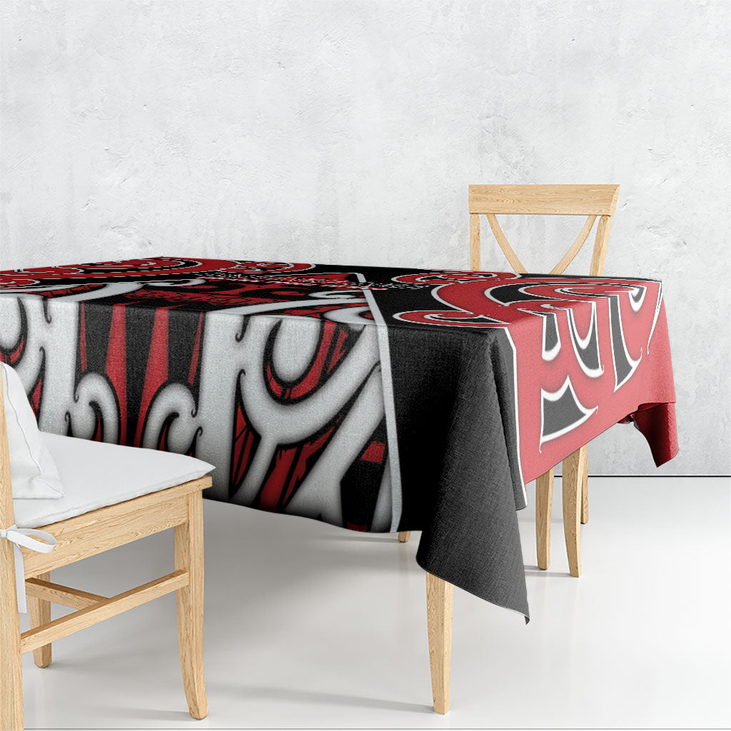 New Zealand Maori Language Week Tablecloth Mo Ake Tonu Te Reo