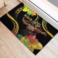 Halo Vanuatu Rubber Doormat Beautiful Woman Dancing