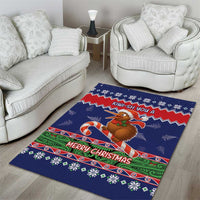New Zealand Christmas Area Rug Kiwi-sh You A Merry Christmas LT05 - Polynesian Pride