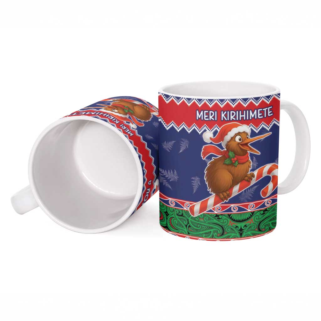 New Zealand Christmas Ceramic Mug Kiwi-sh You A Merry Christmas - Polynesian Pride